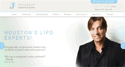 Desktop Screenshot of houstonliposuction.com