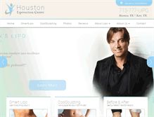 Tablet Screenshot of houstonliposuction.com